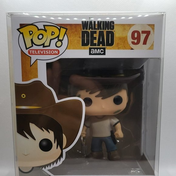 AMC The Walking Dead Carl Funko Pop - Picture 1 of 9